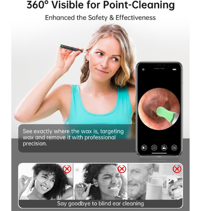 Limpiador de Oídos con Cámara