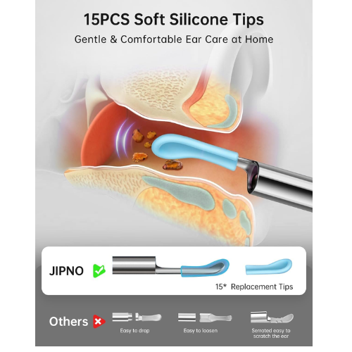 Limpiador de Oídos con Cámara